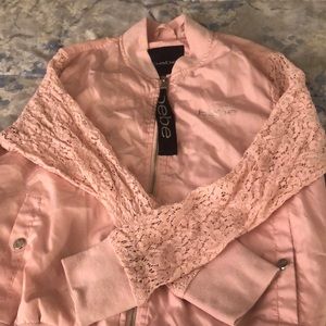 Baby pink BEBE jacket